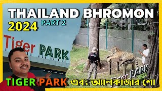 Pattaya তে দেখুন Tiger park। Tiger Park Pattaya  Vlog 2 [upl. by Inanaup]