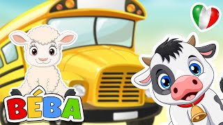 Le ruote del bus  Canzoni per Bambini  BÉBA [upl. by Verina]