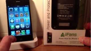 Test  Jacquette Batterie Ultra Slim iFans  MaxiMobileShop [upl. by Gabriello]