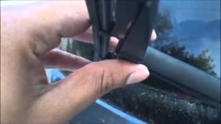 GMC 2018 Terrain rear wiper change  How to replace rear wiper blade on GMC [upl. by Kevon972]