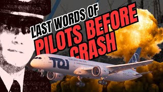 The last words of pilots before crash [upl. by Kurtzig79]