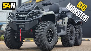 Absolute Unit Custom CanAm 6x6 1000 Build [upl. by Pillihpnhoj]