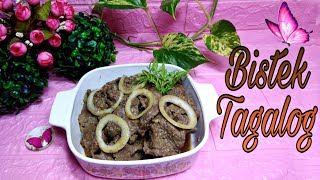 PINOY BEEFSTEAK  BISTEK TAGALOG  FILIPINO BEEFSTEAK RECIPE [upl. by Cody]