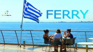 Kefalonia to Zakynthos Full ferry boat Walk [upl. by Anilek]