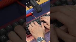 Prevail Nebula Linear Switches Sound Test keebs mechanicalkeyboard [upl. by Anitsirk]