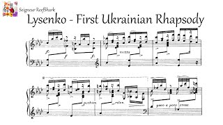 Lysenko  First Ukrainian Rhapsody Greene [upl. by Eimat]