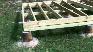 DIY Shed  Part 2 Floor [upl. by Anna209]