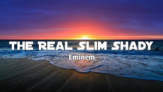 EminemTheRealSlimShadylyricsOfficialVideoCleanVersion256k [upl. by Remoh117]