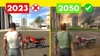 Indian bike driving 3D  2050 graphics viral indianbikedriving3d [upl. by Ydoow]