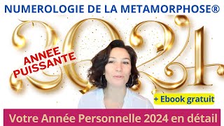 Numérologie 2024  votre année personnelle en détail en année universelle 8  préparezvous [upl. by Heigho422]