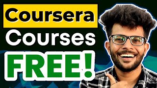 How to get Coursera Courses for Free with Certificate 2022  Step by Step Complete Guide ✅ 🔥 [upl. by Elvyn]