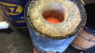 Rocket stove test build [upl. by Deirdra]