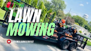 The Best Lawn Mowing Setup [upl. by Nadabas]