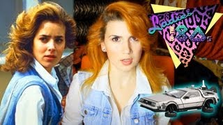 Back to the Future  Jennifer Parker Makeup  Ladies of the 80s  1 [upl. by Graaf]