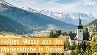 Eucharistische Anbetung und Heilige Messe live aus Davos  07122023 [upl. by Vicki]