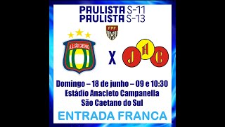 SÃO CAETANO x JABAQUARA  PAULISTA SUB13 [upl. by Eittik240]