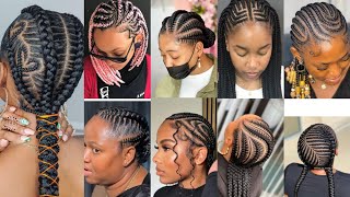 New Braids StylesVery Stylish amp Gorgeous Braids Hairstyles for Black Women  Best Cornrow Braids [upl. by Clarice]