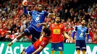 EHF EURO 2014  FRANCE vs SPAIN  Final Round Semifinal [upl. by Einreb]