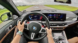 2024 BMW X6 M Competition  POV Driving Impressions [upl. by Ahsiele210]