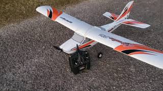 Apprentice STS 15m First flight E flight Horizon Hobbies First Video [upl. by Ynohtnaed989]