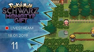 Pokémon Schwarz LivestreamMonotyp Gift  11  Ausflug in den Ewigenwald [upl. by Etolas]