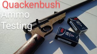 Quackenbush Ammunition Testing [upl. by Naujej541]