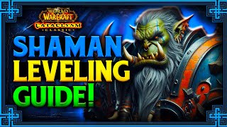 Cataclysm Classic Shaman Leveling Guide Fastest Methods Talents Rotation Heirlooms [upl. by Airemahs980]