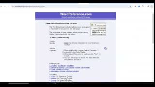 Learn How To Use Bookmarks On WordReferencecom [upl. by Digdirb]