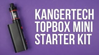 Распаковка Kangertech TopBox Mini Starter Kit Black [upl. by Leontyne]