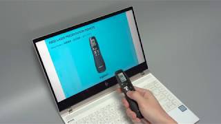 로지텍 R800 무선 프리젠터 테스트 Logitech R800 Wireless Laser Presentation Remote [upl. by Narol]