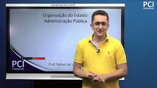 Aula 20  Organização do Estado  Administração Pública [upl. by Goeselt]