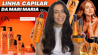 LINHA VITA GLOW MARI MARIA HAIR  OX COSMETICS Cabelos Ressecados e Enfraquecidos  É boa mesmo [upl. by Latini]