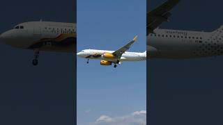 especial Vueling a320 llegando en barcelona aeropuerto [upl. by Ellehcyt131]