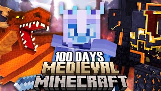 I Survived 100 Days in Medieval Minecraft FULL MOVIE [upl. by Lexa]