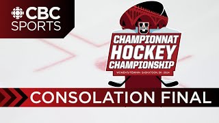 UBC vs Saskatchewan U SPORTS Womens Hockey National Championship Consolation Final  CBC Sports [upl. by Amadus]