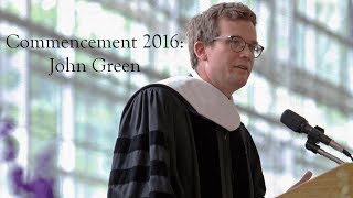 Kenyon College John Green Commencement Address [upl. by Almire]