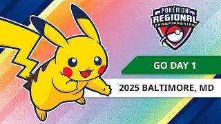 GO Day 1  2025 Pokémon Baltimore Regional Championships [upl. by Nibla]