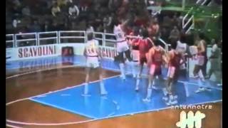 Darren Tillis vs Joe Barry Carroll Coppa Italia 198485 [upl. by Alekat]