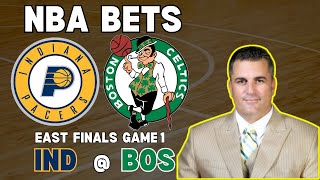 Pacers vs Celtics NBA Eastern Conference Finals Game 1 Picks  NBA Playoff Bets Tuesday 521 [upl. by Helen687]