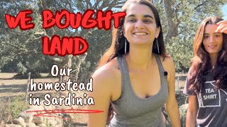 1  We Bought Land  Our Sardinian Homestead Video 1 [upl. by Alabaster]