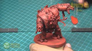 Dark Vengeance Painting a Chaos HellBrute Tutorial  Part 13 [upl. by Adnamor]