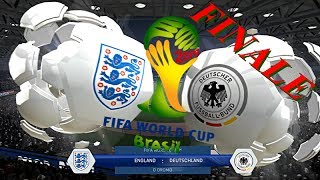 Deutschland gegen England  WM 2014 Brasilien FINALE  Let´s Play Fifa 14 ◄DFB 10► [upl. by Dorthy]