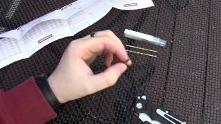 Left Hand Carry Knife Conversion  A question about tapping screw holes [upl. by Quirita]