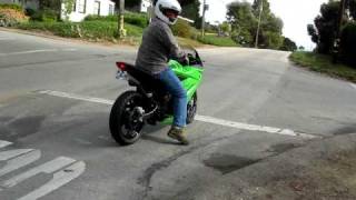 Ninja 250 exhaust sound [upl. by Zack]