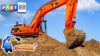 Diggers For Kids 🦺 Mining Excavators Dump Trucks Demolition amp MORE [upl. by Solita]