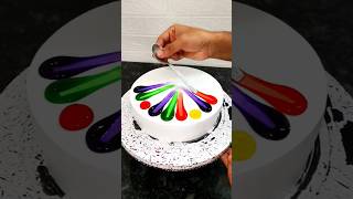 2 Multi Cake Decorating cake video youtubeshorts yummy ytshort short shorts [upl. by Ilarrold313]