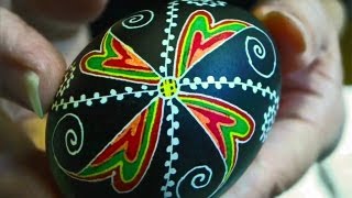 Learn How to Dye amp Color Easter Eggs  Decorate Ukrainian Ukraine Pysanky Pysanka Beginner Egg [upl. by Brandon]