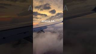 ✈️ ATL HartsfieldJackson Atlanta International Airport Sunset☀️ [upl. by Erait]