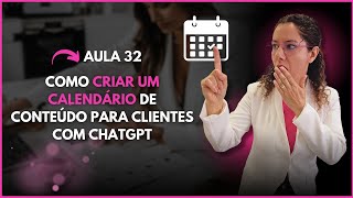 🚀 Aprende a Criar um Calendário de Conteúdo para Clientes com ChatGPT 🗓️💡 [upl. by Ennoid]