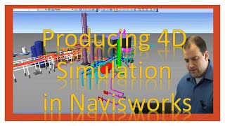 4D Simulations in Navisworks [upl. by Nyl]